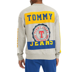 Golden State Warriors Tommy Jeans James Patch Pullover Sweatshirt Gray - NBA