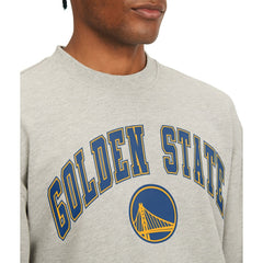 Golden State Warriors Tommy Jeans James Patch Pullover Sweatshirt Gray - NBA
