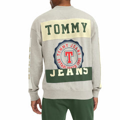 Milwaukee Bucks Tommy Jeans James Patch Pullover Sweatshirt Gray - NBA