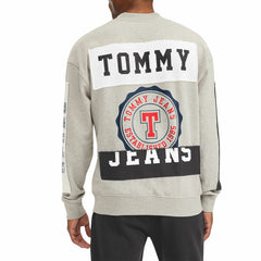 San Antonio Spurs Tommy Jeans James Patch Pullover Sweatshirt Gray - NBA