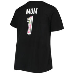 San Francisco Giants Women's Plus Size #1 Mom 2-Hit V-Neck T-Shirt - MLB