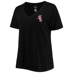 Chicago White Sox Women's Plus Size #1 Mom 2-Hit V-Neck T-Shirt - MLB