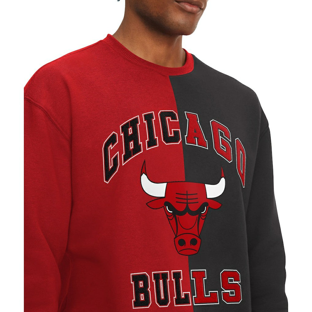 Chicago Bulls Tommy Jeans Keith Split Pullover Sweatshirt Red/Black - NBA