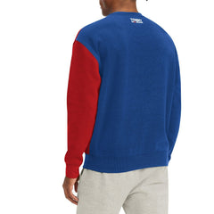 Philadelphia 76ers Tommy Jeans Keith Split Pullover Sweatshirt Red/Royal - NBA