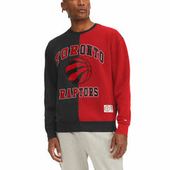 Toronto Raptors Tommy Jeans Keith Split Pullover Sweatshirt Red/Black - NBA
