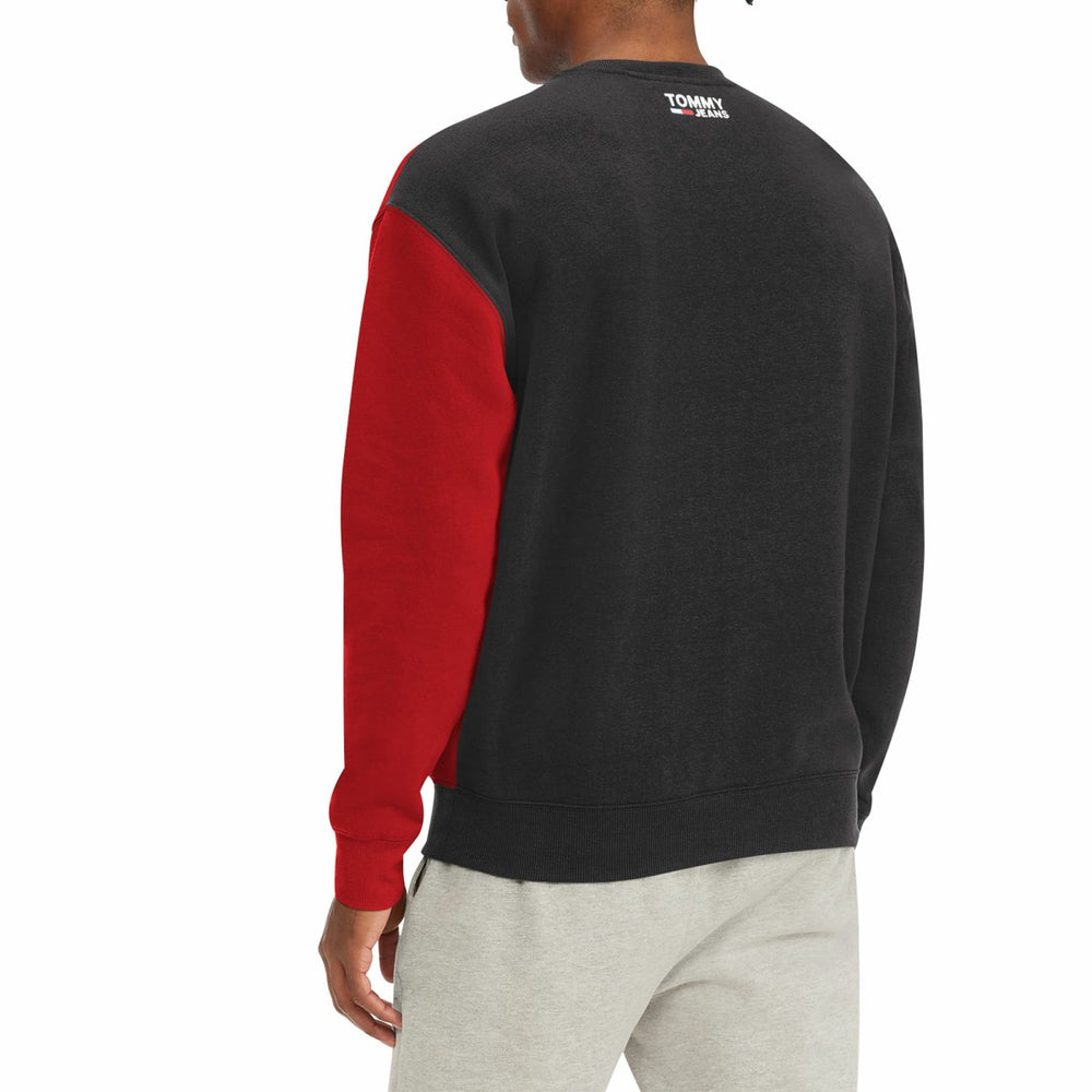 Toronto Raptors Tommy Jeans Keith Split Pullover Sweatshirt Red/Black - NBA