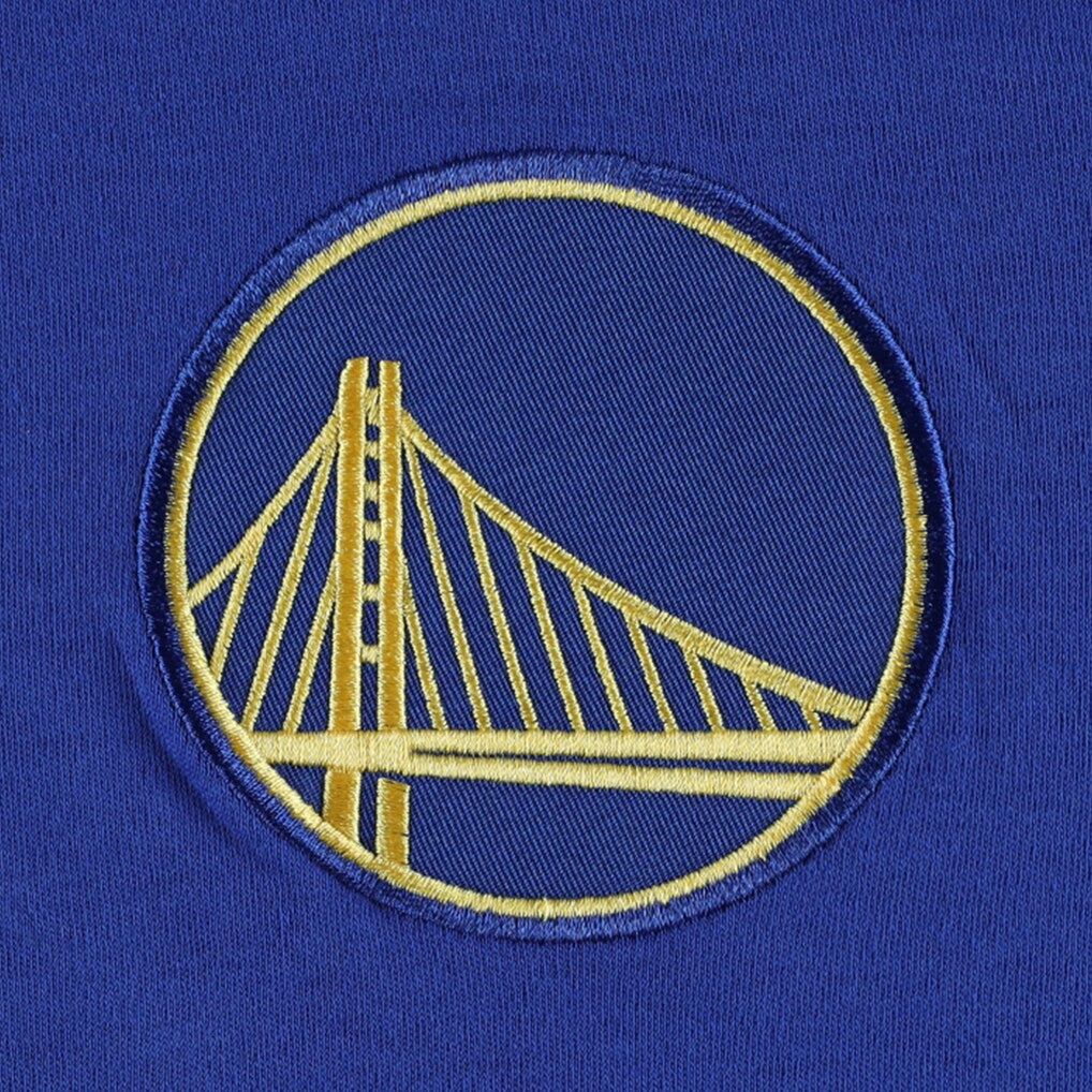 Golden State Warriors Tommy Jeans Richie Color Block Long Sleeve T-Shirt Royal - NBA