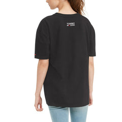 Chicago Bulls Tommy Jeans Women's Ashley V-Neck T-Shirt Black - NBA