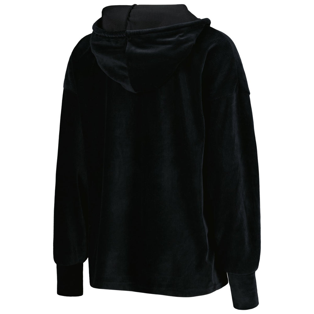 Los Angeles Lakers Touch Women's End Line Velour Pullover Hoodie Black - NBA