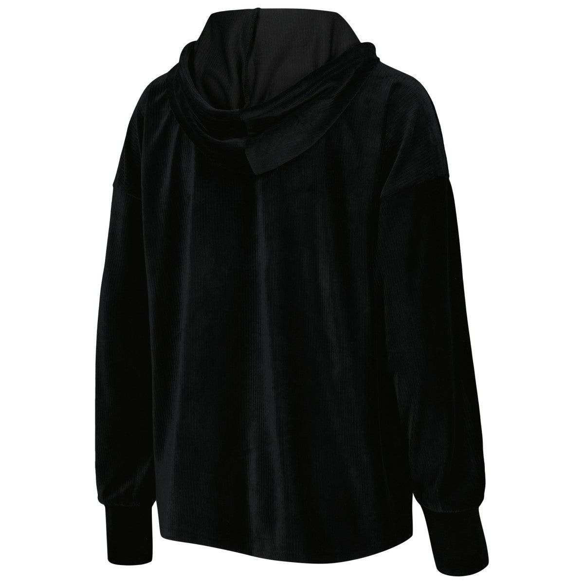 Milwaukee Bucks Touch Women's End Line Velour Pullover Hoodie Black - NBA