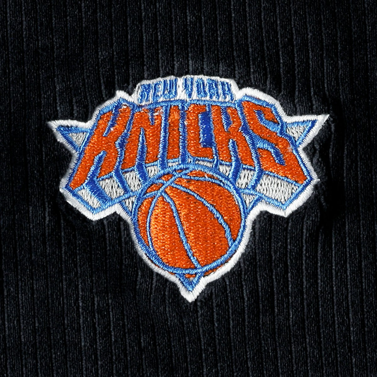 New York Knicks Touch Women's End Line Velour Pullover Hoodie Black - NBA