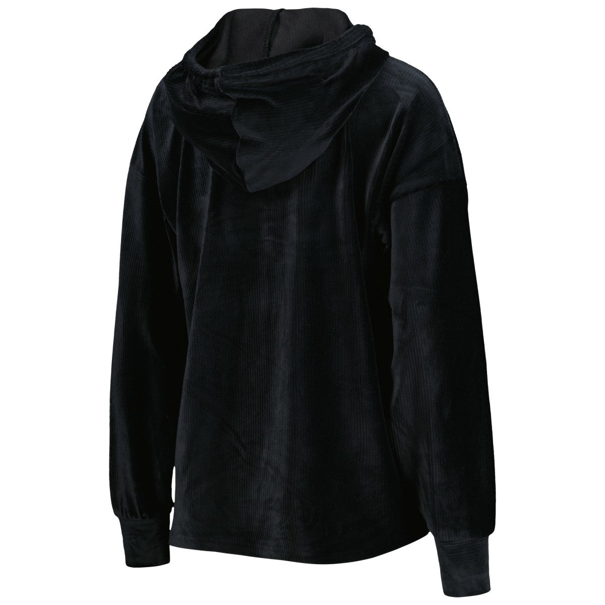Phoenix Suns Touch Women's End Line Velour Pullover Hoodie Black - NBA