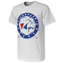 Philadelphia 76ers NBA x Naturel No Caller ID T-Shirt White - NBA