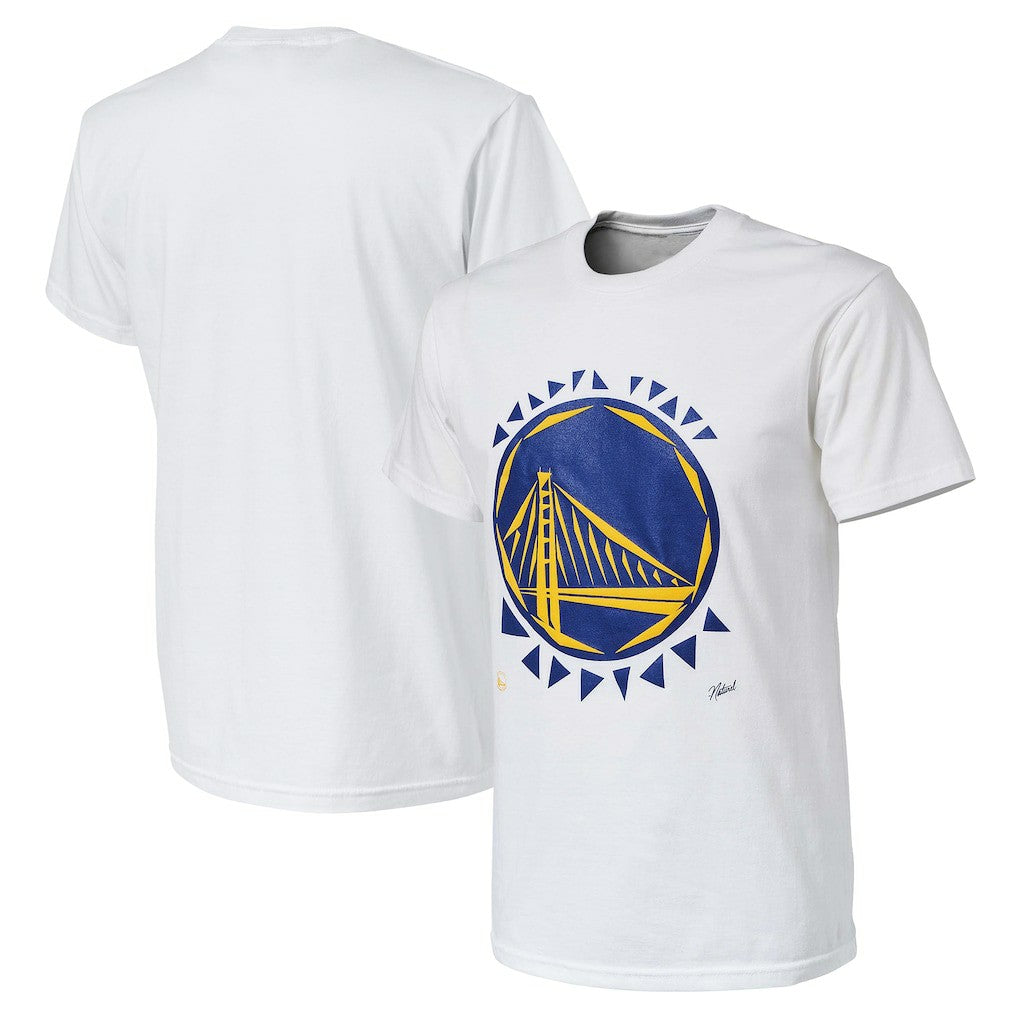 Golden State Warriors NBA x Naturel No Caller ID T-Shirt White - NBA