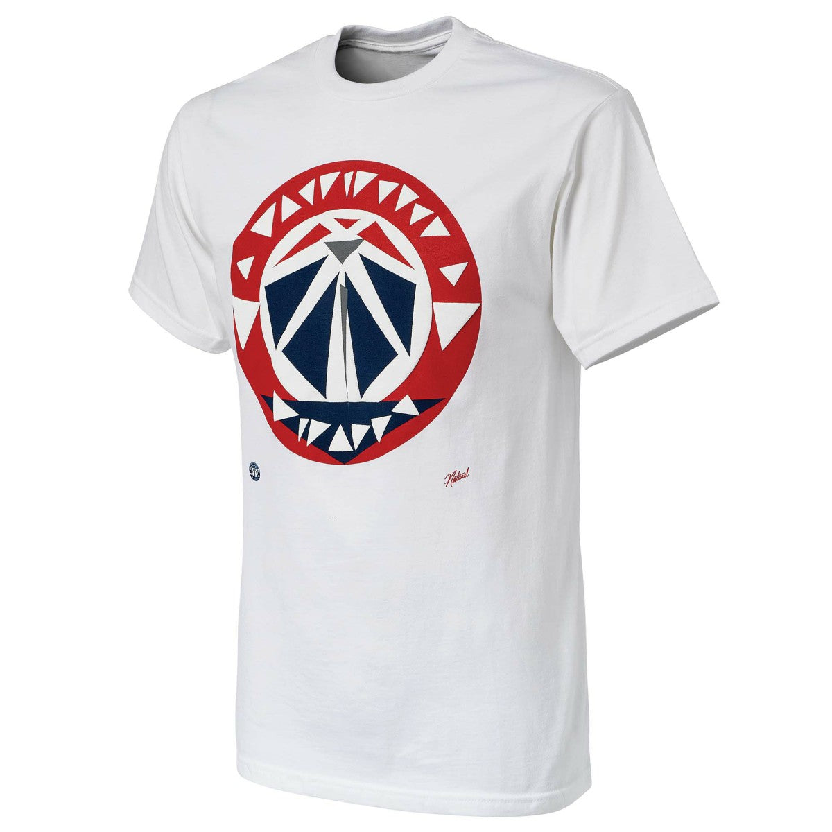Washington Wizards NBA x Naturel No Caller ID T-Shirt White - NBA