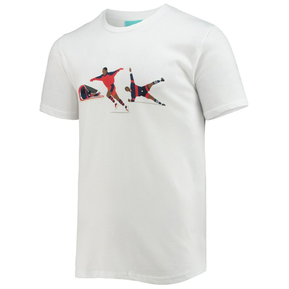Giovane Élber Bayern Munich Hands-of-God T-Shirt White - FIFA World CUP