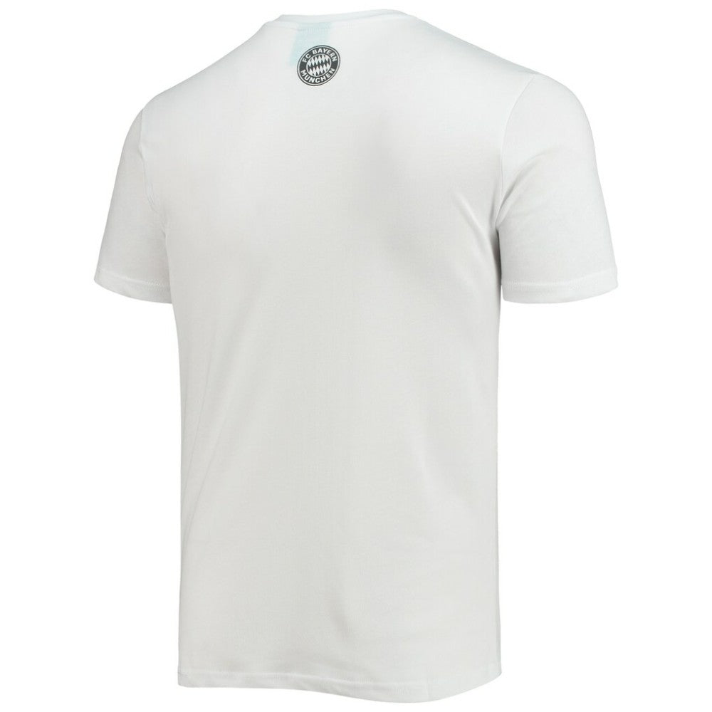 Giovane Élber Bayern Munich Hands-of-God T-Shirt White - FIFA World CUP