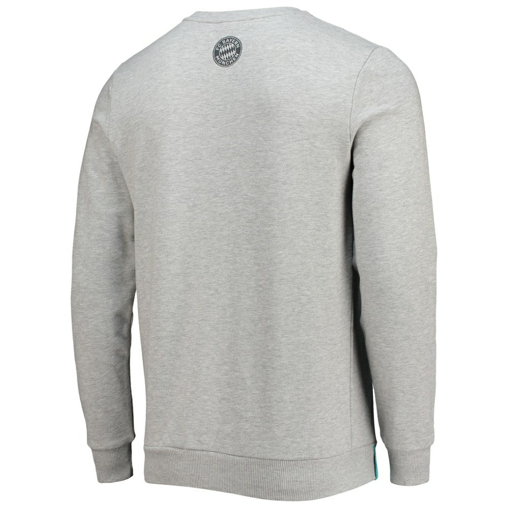 Serge Gnabry Bayern Munich Hands of God Sweatshirt Heathered Gray - FIFA World CUP
