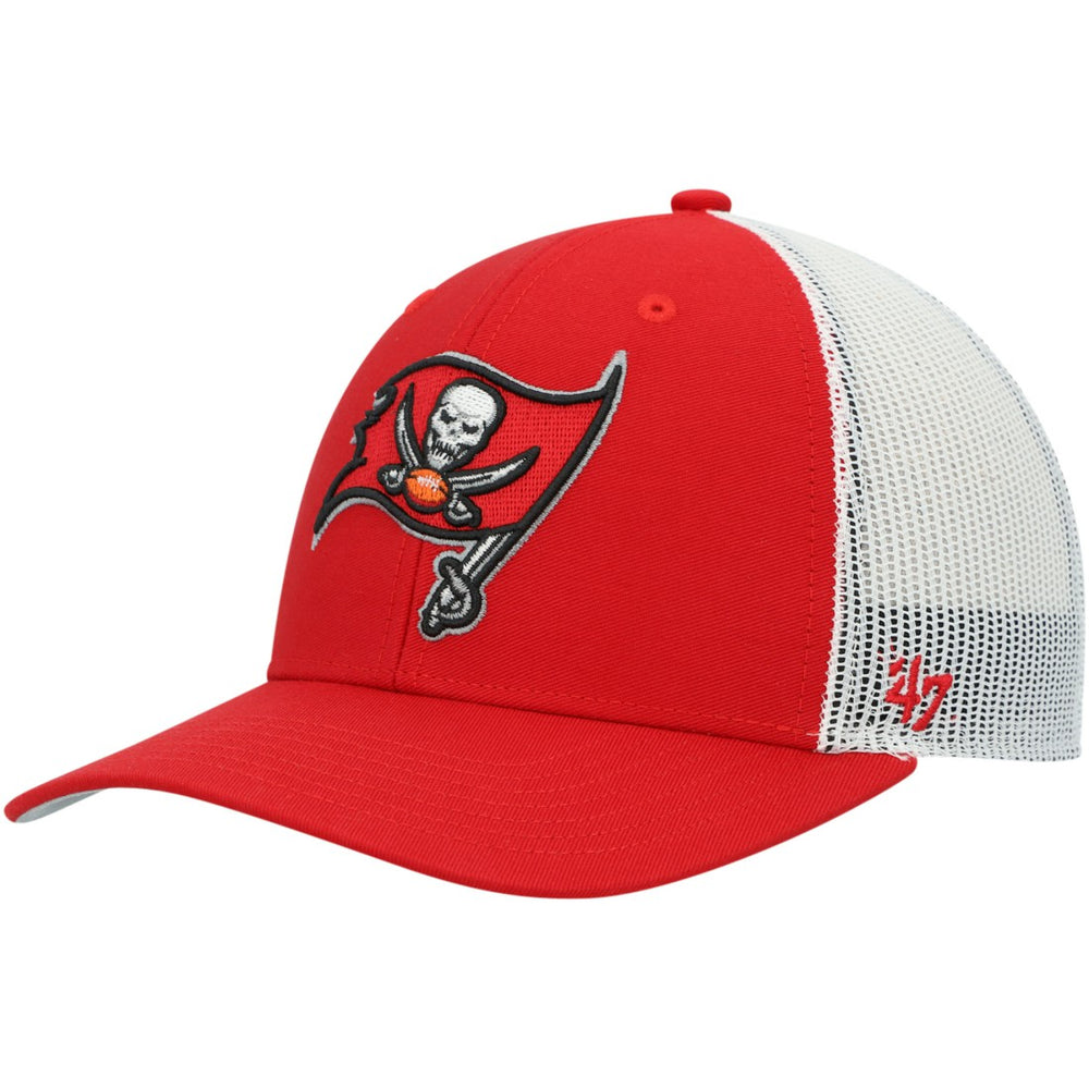 Tampa Bay Buccaneers '47 Youth Adjustable Trucker Hat Red/White | 47 brand