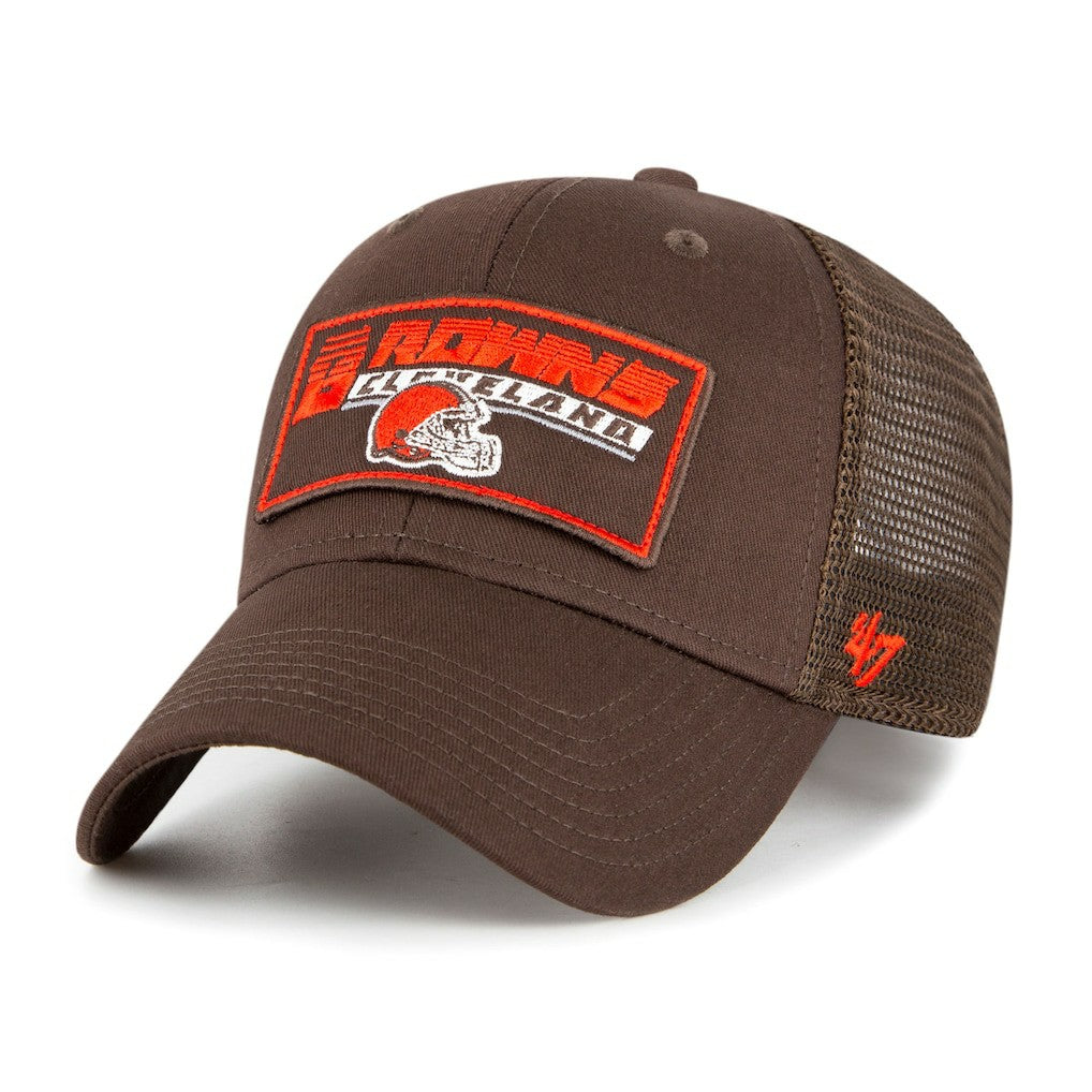 Cleveland Browns '47 Youth Levee MVP Trucker Adjustable Hat Brown | 47 brand