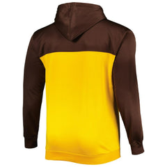 San Diego Padres Big & Tall Yoke Full-Zip Hoodie - MLB