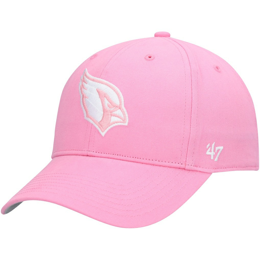 Arizona Cardinals '47 Girls Youth Rose MVP Adjustable Hat Pink | 47 brand