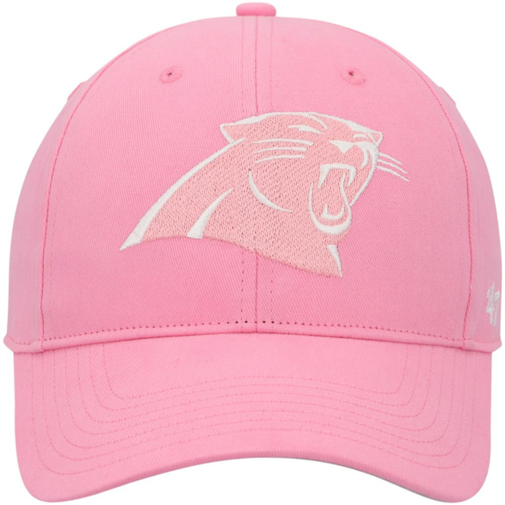Carolina Panthers '47 Girls Youth Rose MVP Adjustable Hat Pink | 47 brand