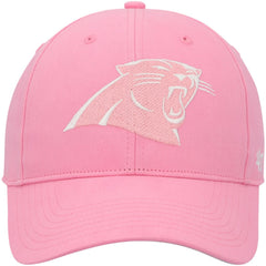 Carolina Panthers '47 Girls Youth Rose MVP Adjustable Hat Pink | 47 brand
