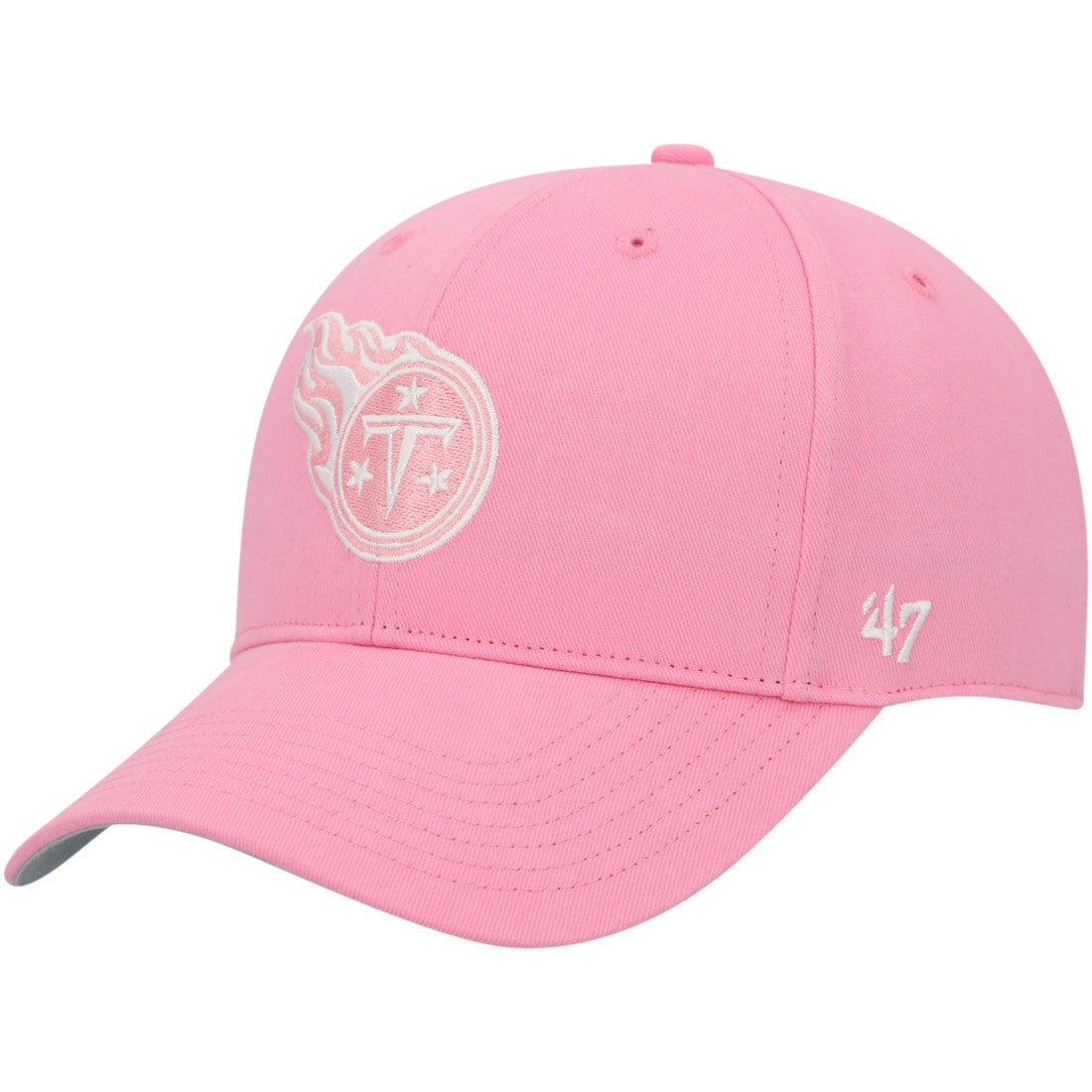 Tennessee Titans '47 Girls Youth Rose MVP Adjustable Hat Pink | 47 brand