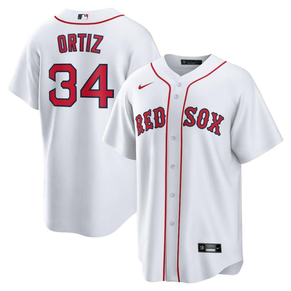 David Ortiz Boston Red Sox Nike Home Replica Player Jersey - MLB