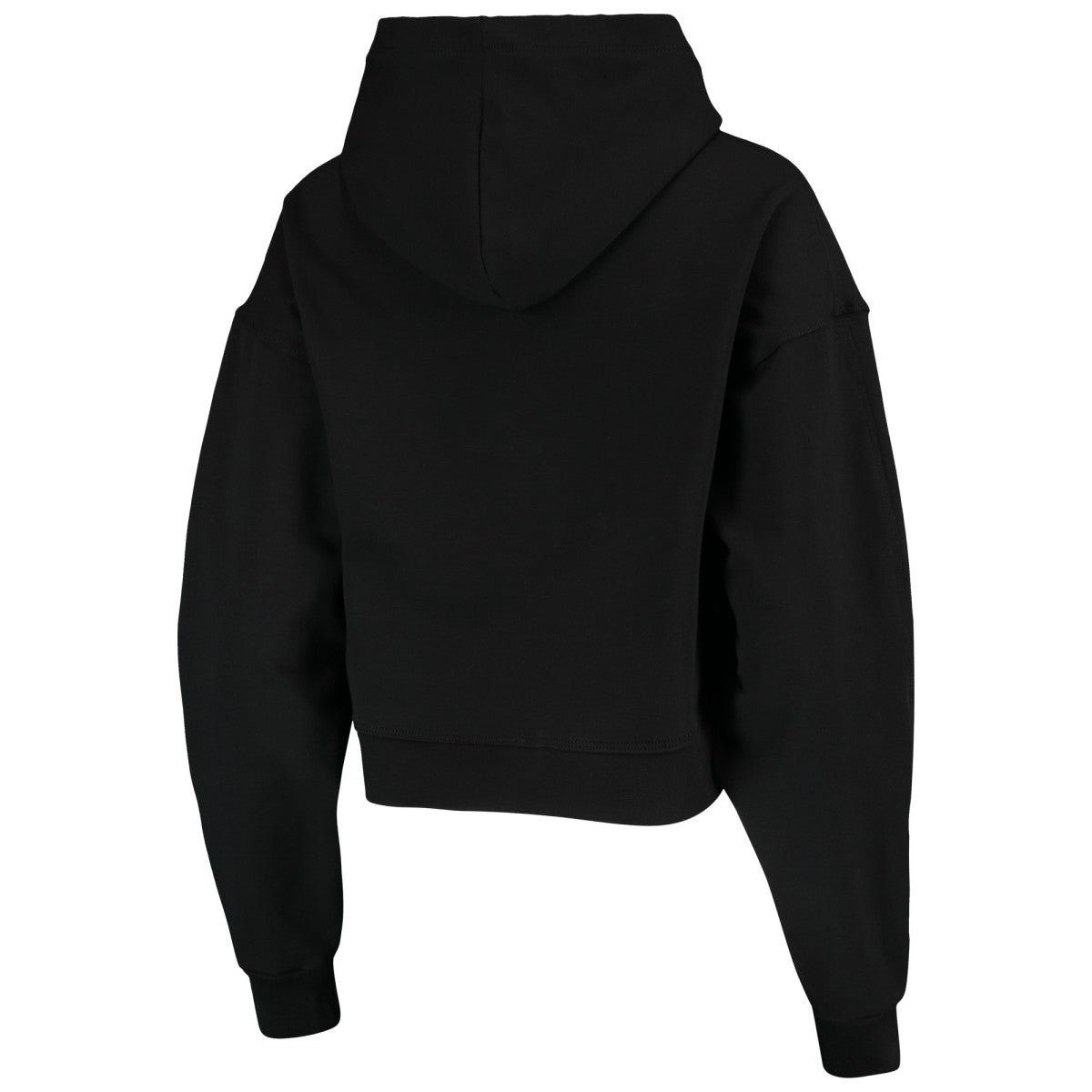 Phoenix Suns Lusso Women's Layla World Tour Cropped Pullover Hoodie Black - NBA