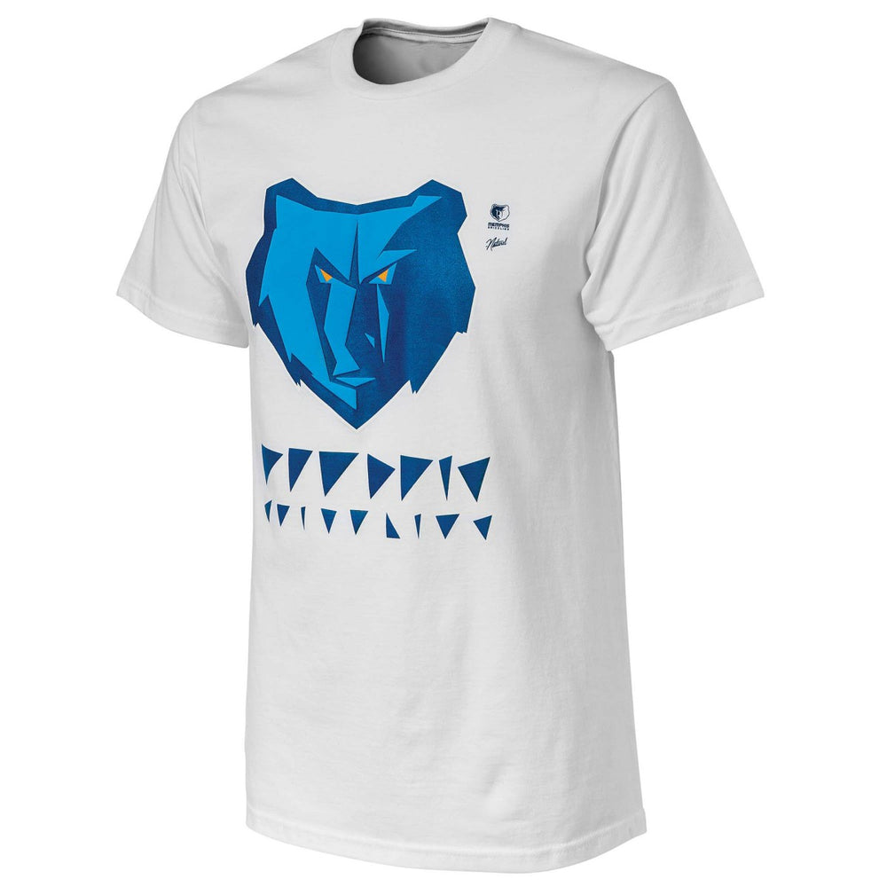 Memphis Grizzlies NBA x Naturel No Caller ID T-Shirt White - NBA
