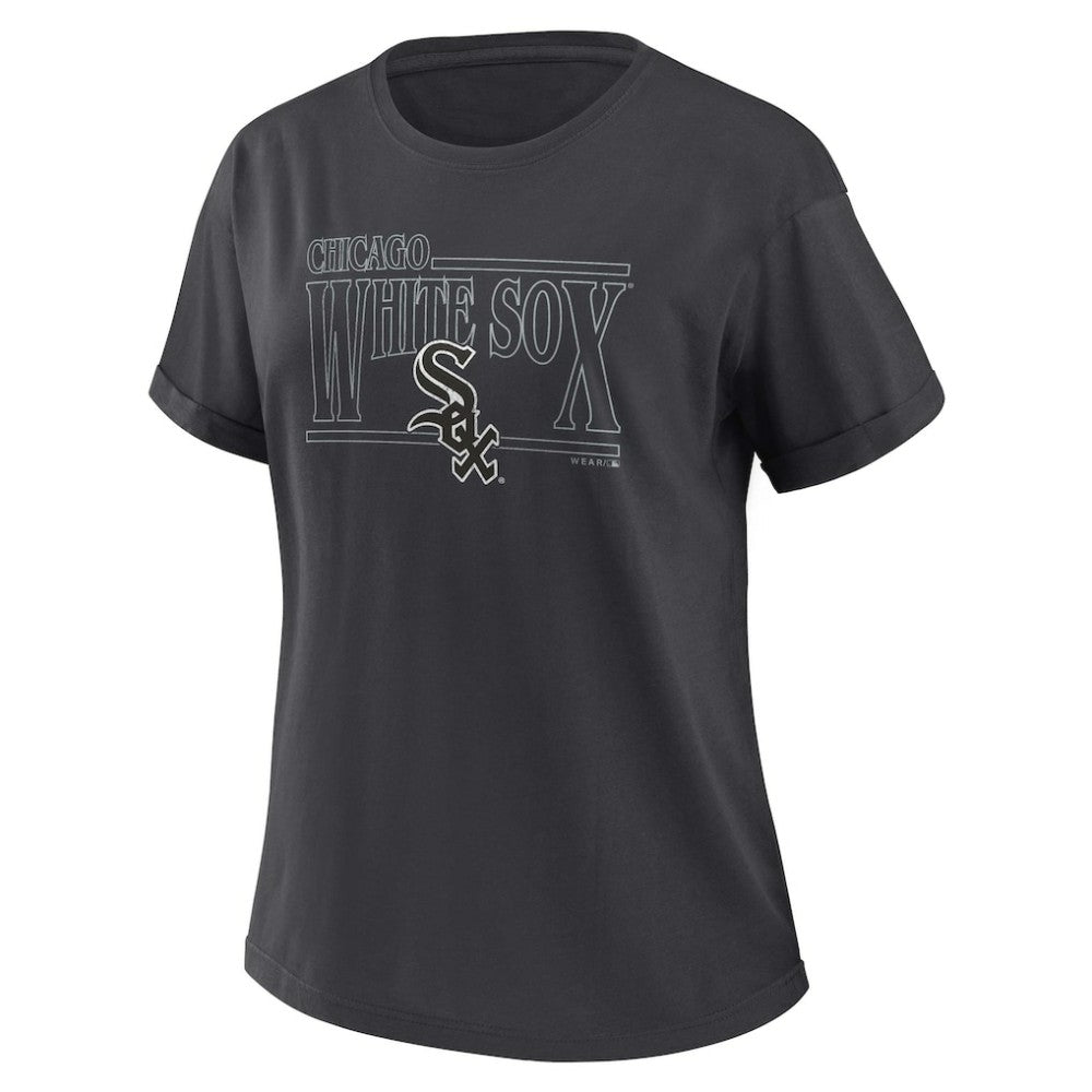 Chicago White Sox WEAR by Erin Andrews Women's Oversized Boyfriend T-Shirt - MLB