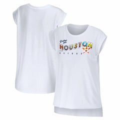 Houston Astros WEAR by Erin Andrews Women's Greetings From T-Shirt - MLB