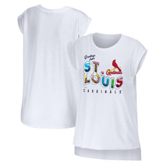 St. Louis Cardinals WEAR by Erin Andrews Women's Greetings From T-Shirt - MLB