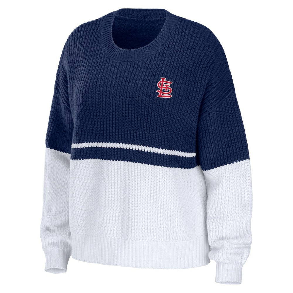 St. Louis Cardinals WEAR by Erin Andrews Women's Chunky Pullover Sweatshirt - MLB