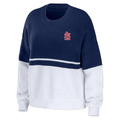 St. Louis Cardinals WEAR by Erin Andrews Women's Chunky Pullover Sweatshirt - MLB