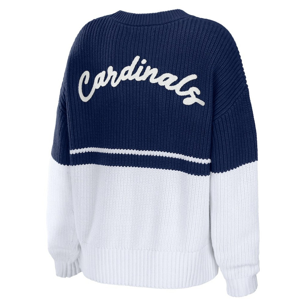 St. Louis Cardinals WEAR by Erin Andrews Women's Chunky Pullover Sweatshirt - MLB