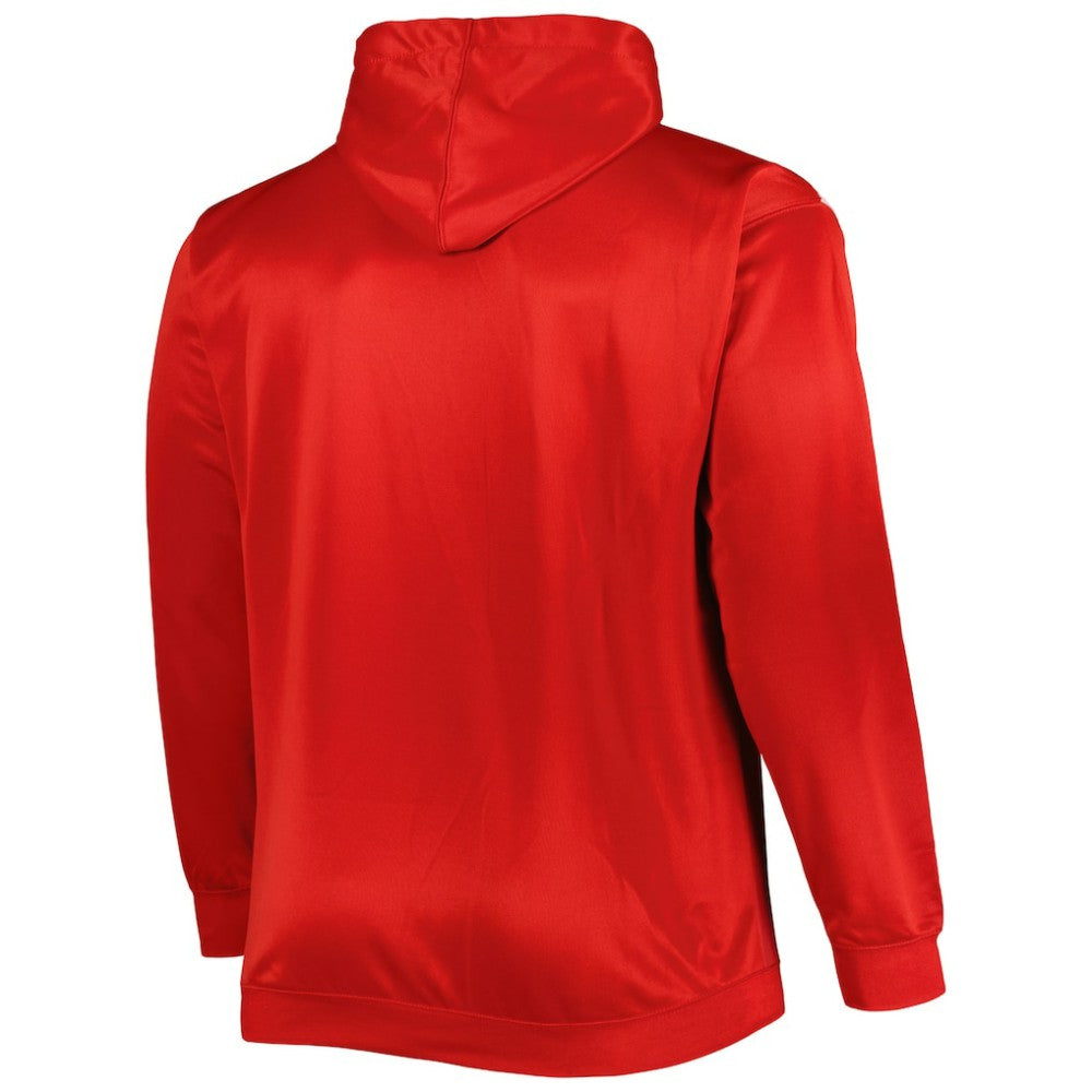 Cincinnati Reds Fade Sublimated Fleece Pullover Hoodie - MLB