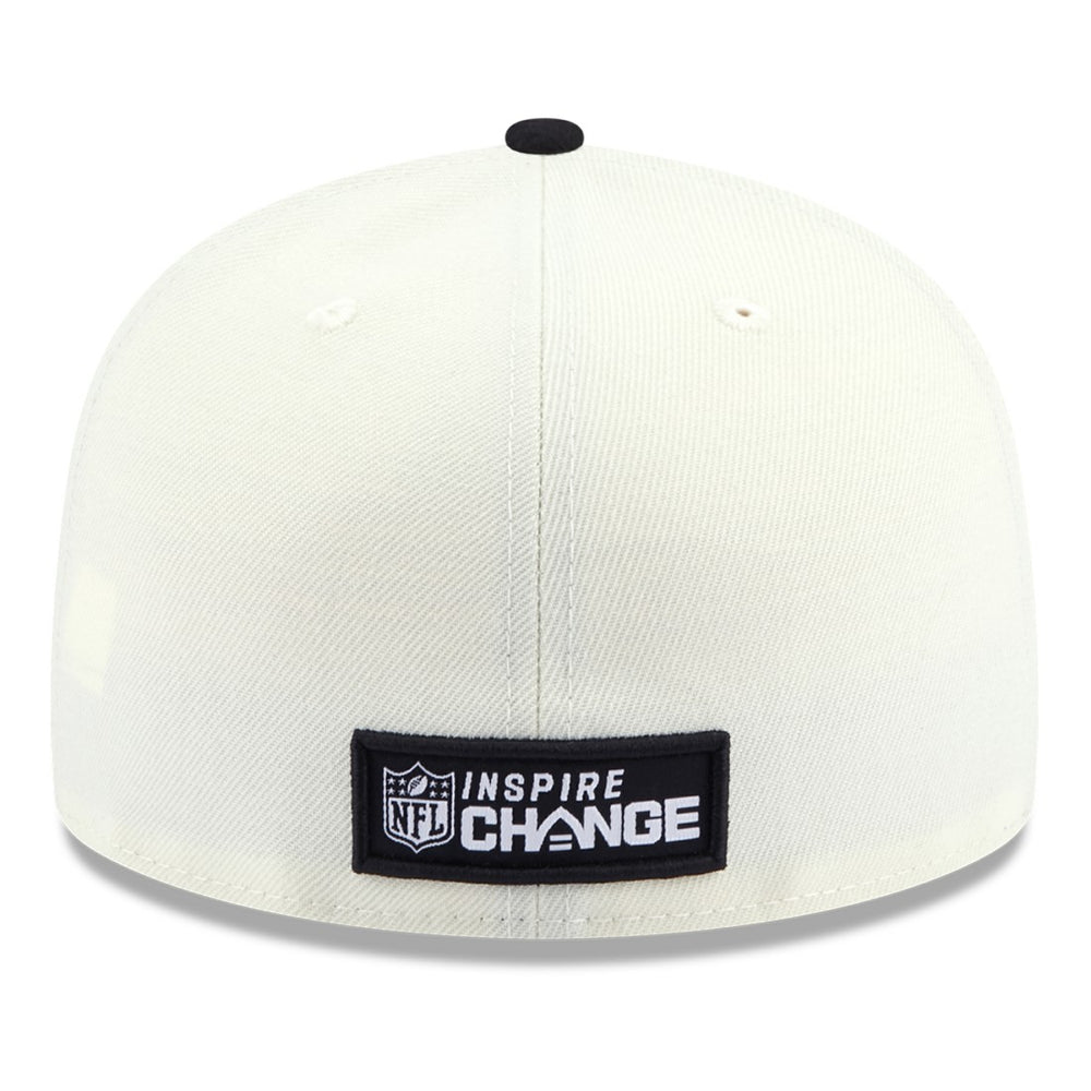 Tampa Bay Buccaneers New Era 2022 Inspire Change 59FIFTY Fitted Hat Cream/Black | NFL