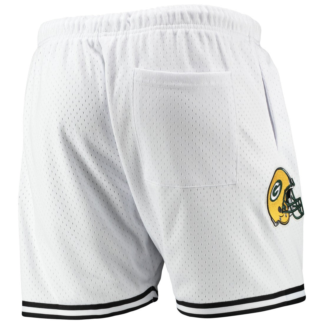 Green Bay Packers Pro Standard Mesh Shorts White/Black | NFL