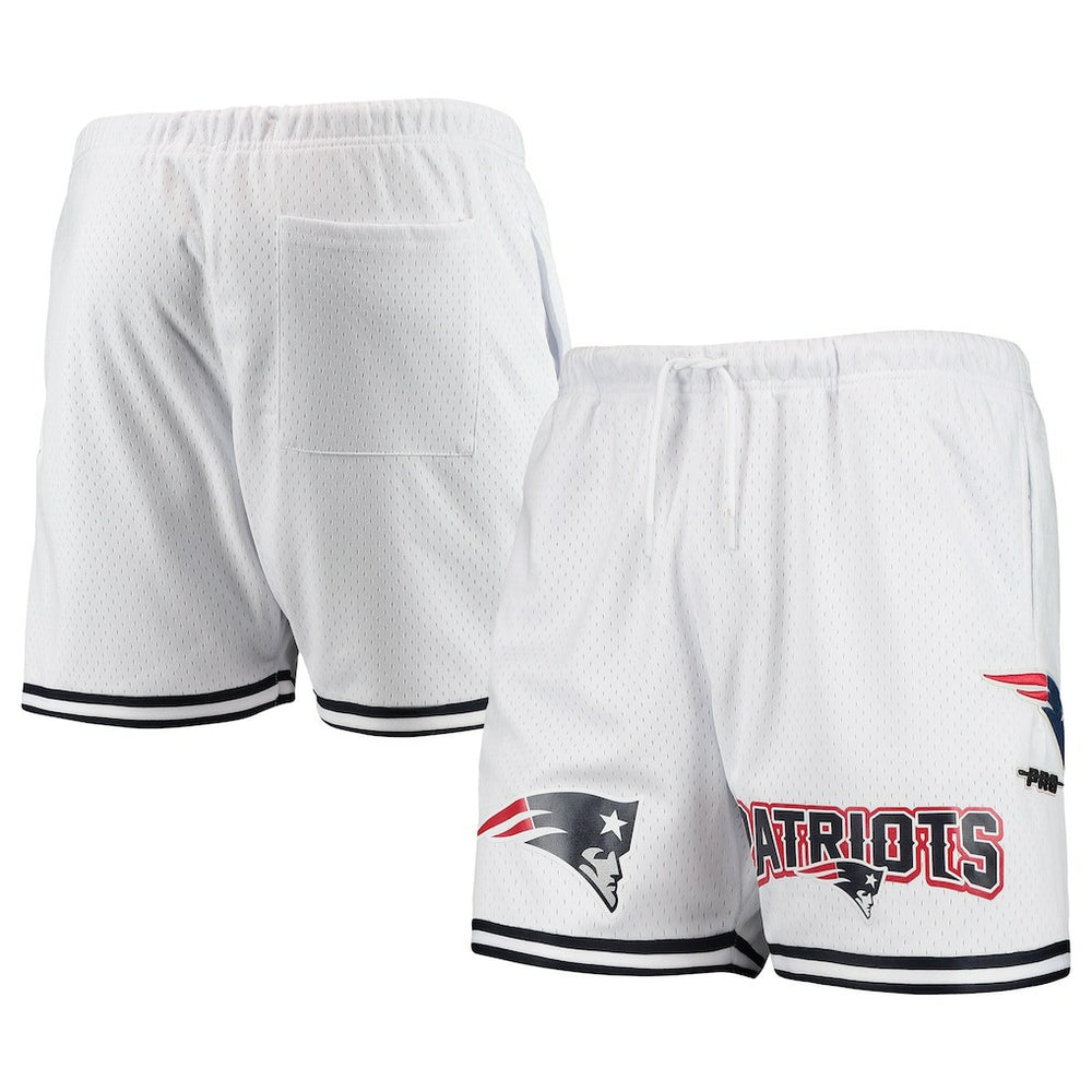 New England Patriots Pro Standard Mesh Shorts White | NFL