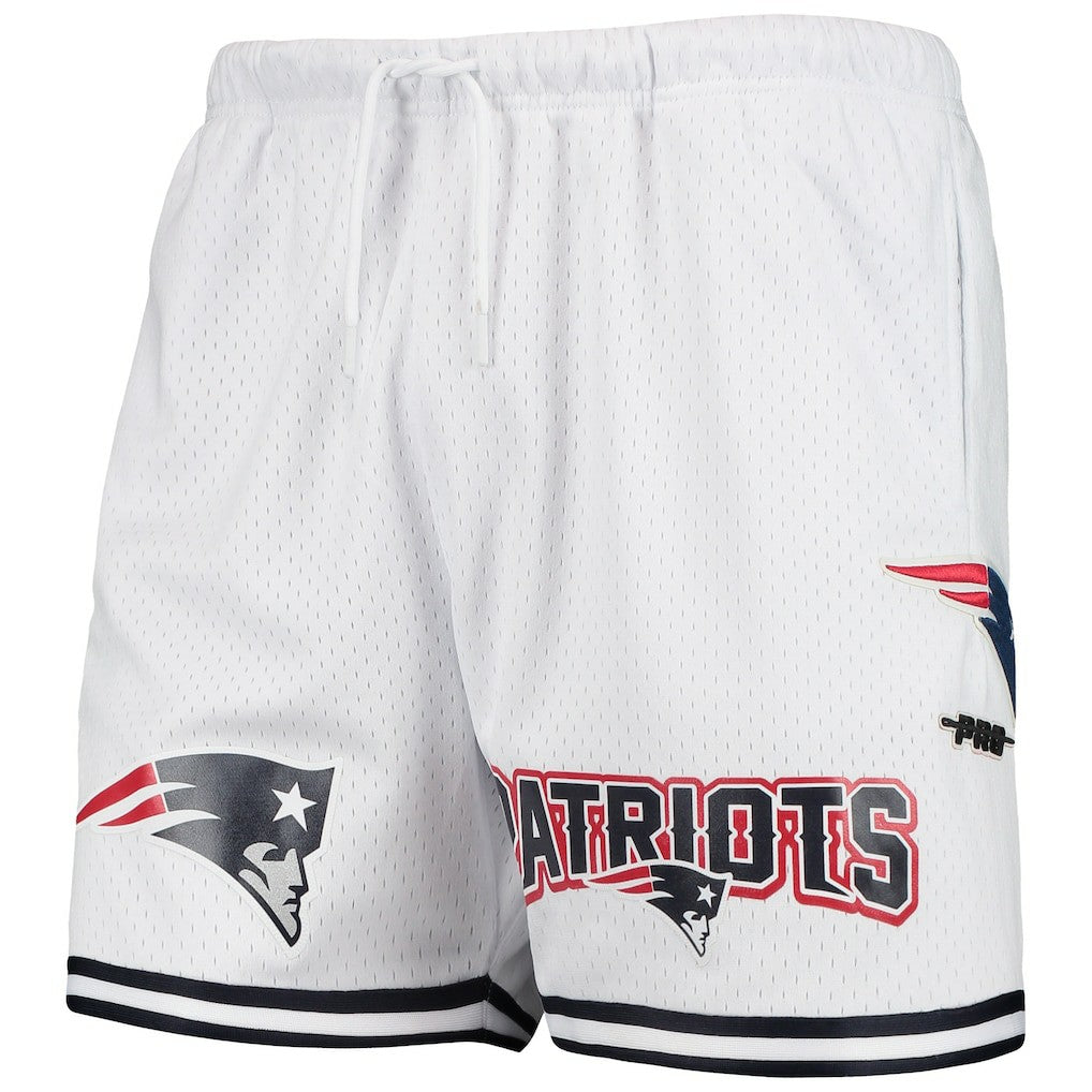 New England Patriots Pro Standard Mesh Shorts White | NFL