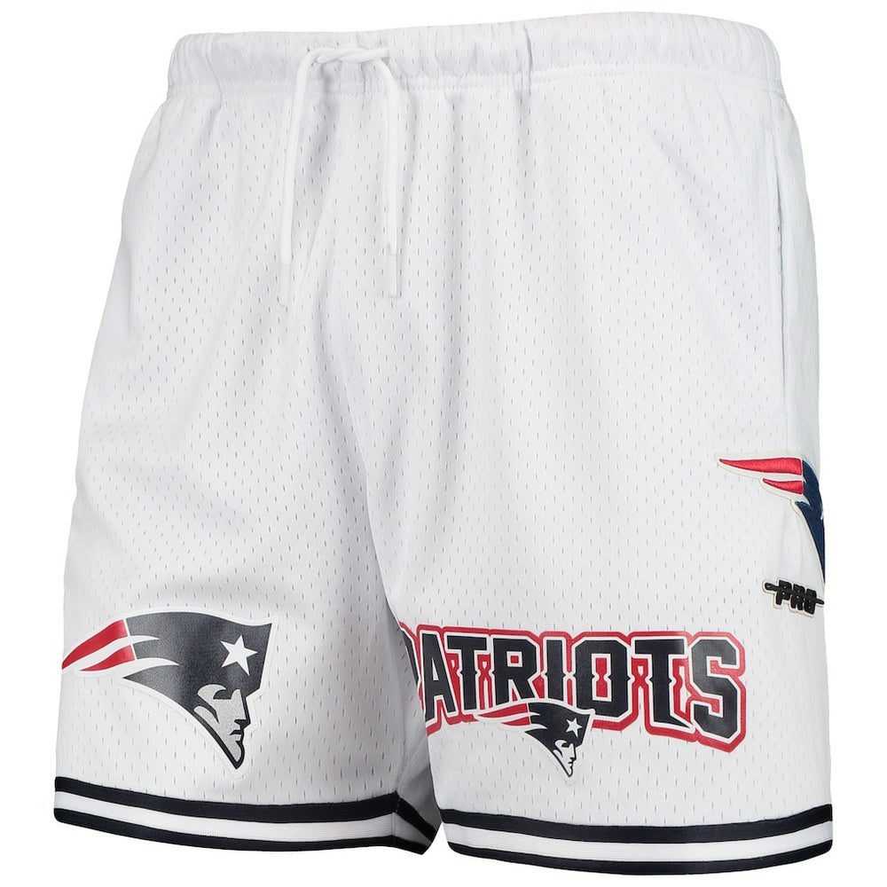 New England Patriots Pro Standard Mesh Shorts White | NFL