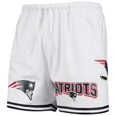 New England Patriots Pro Standard Mesh Shorts White | NFL