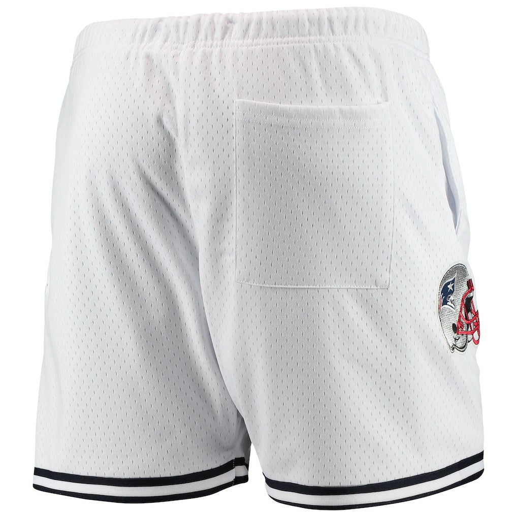 New England Patriots Pro Standard Mesh Shorts White | NFL