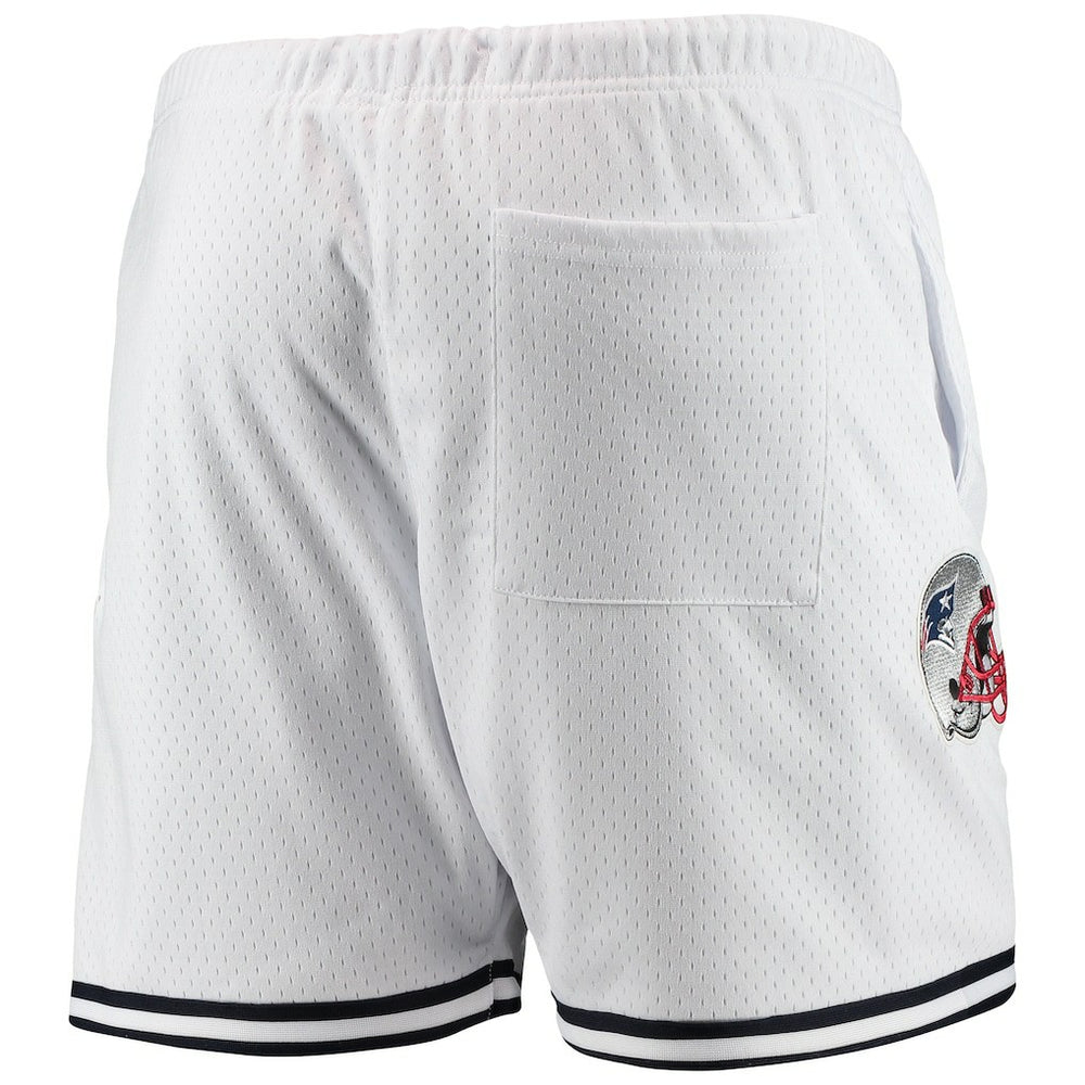 New England Patriots Pro Standard Mesh Shorts White | NFL