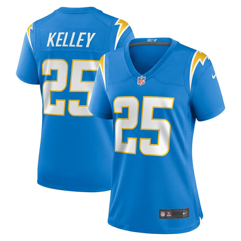 Joshua Kelley Los Angeles Chargers Women's Player Game Jersey Powder Blue | Nike for Sale