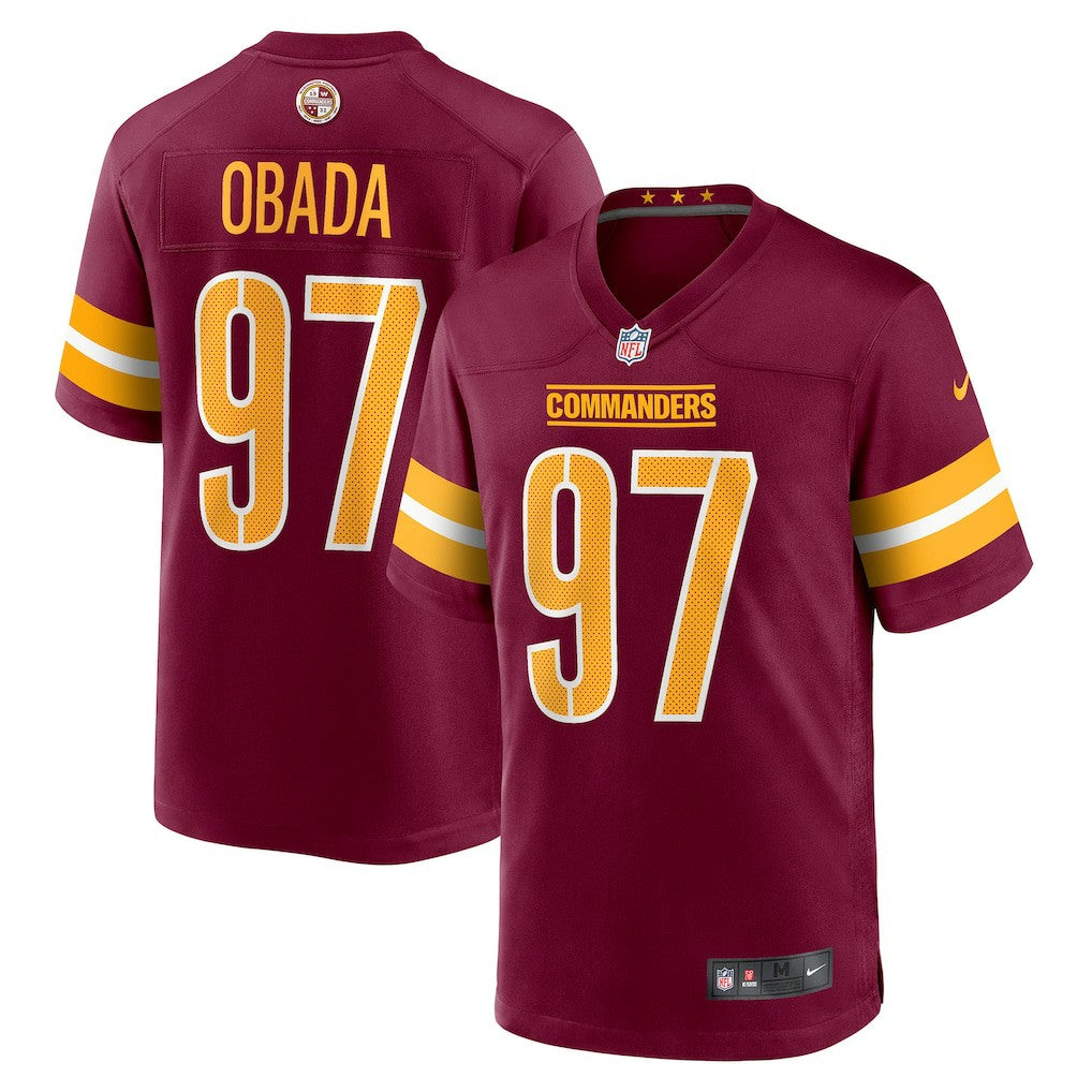 Efe Obada Washington Commanders Game Jersey Burgundy | Nike for Sale