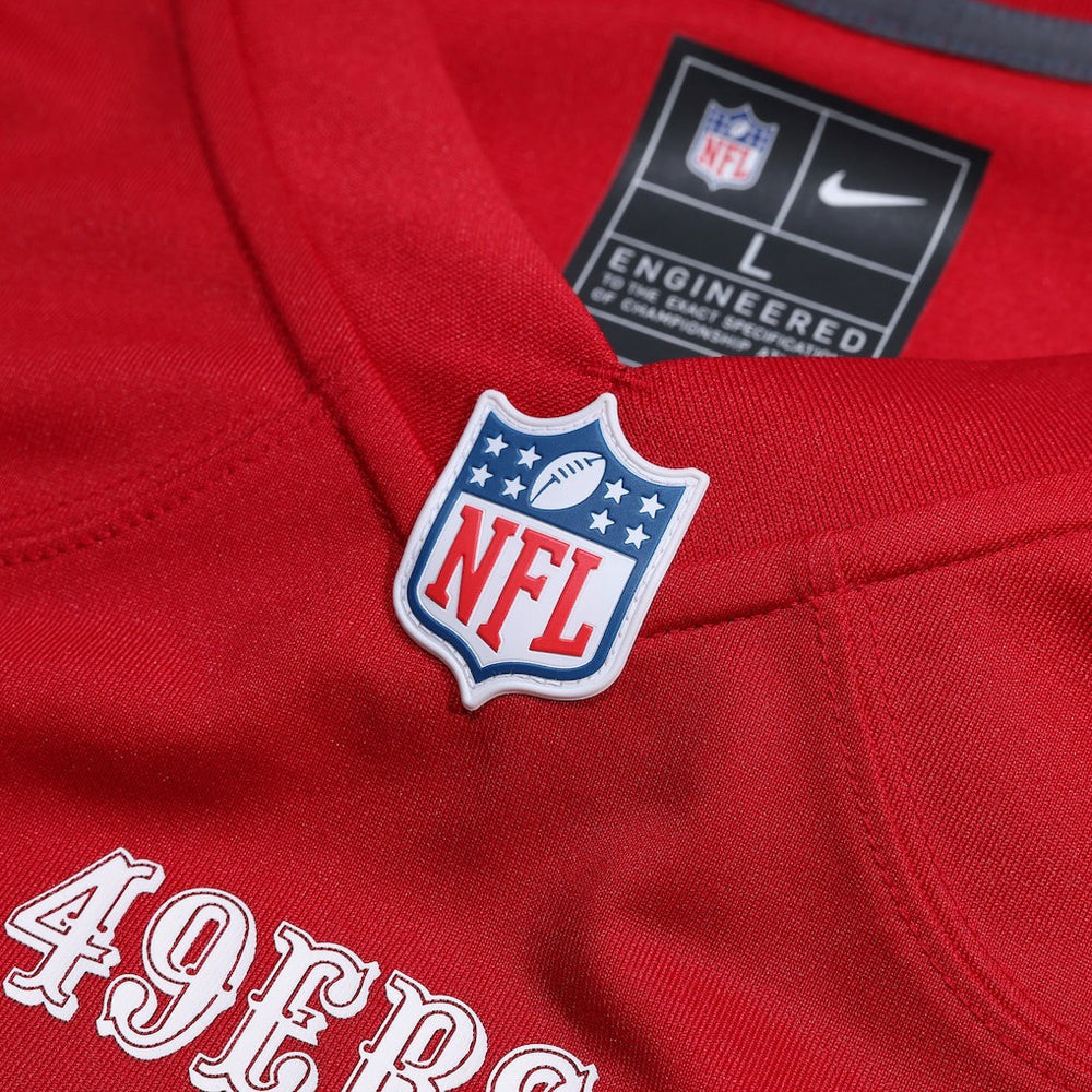 San Francisco 49ers Custom Jersey Scarlet | Nike for Sale